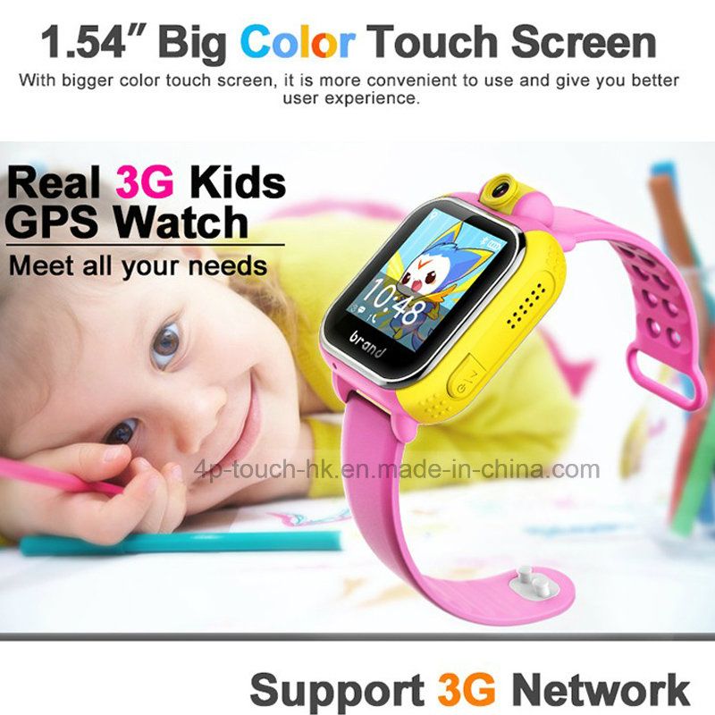 Fashion Kids Smart GPS Watch Tracker with Touch Screen D18